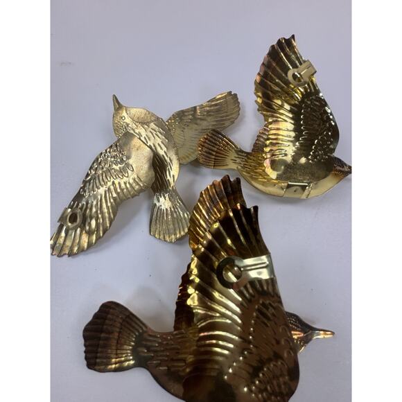 Luxe Gold Bird Wall Decor Set - Picture 10 of 13